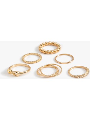 Koton Eklemm Yüzüğü Seti 6'lı