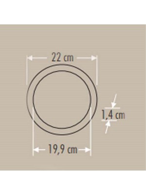 Cata 18W Slim Panel (Siyah Kasa) (3200K) (Günışığı) Cat CT-5129G