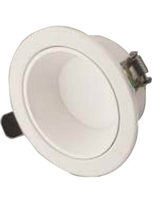 Cata 8W Başak LED Armatür (Beyaz Kasa) (3 Renk) Cat CT-5260