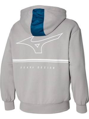 Mizuno Athletics Sweat Jacket Erkek Sweatshirt Gri