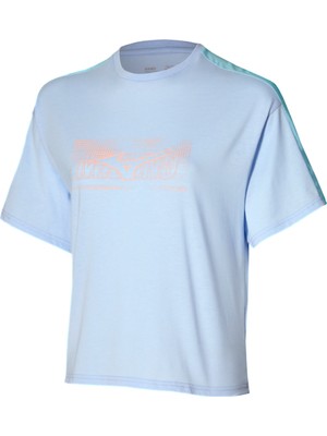 Mizuno Athletics Graphic Kadın Tişört Lila