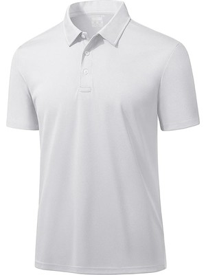 Ghassy Co. Erkek Golf Dry Fit Classic Tenis Casual Polo Yaka T-Shirt