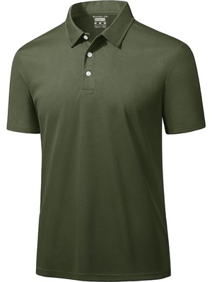 Ghassy Co. Erkek Golf Dry Fit Classic Tenis Casual Polo Yaka T-Shirt