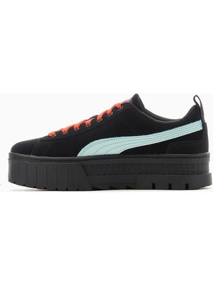 Puma 387294-05 Mayze Sd x Dua Lipa  Kadın Siyah Sneaker Spor Ayakkabı