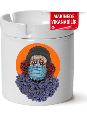 Custom Baskılı Porselen At-Söndür Küllük (Kl-Krs)