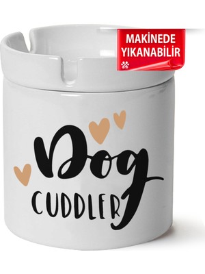 Sevimli Köpek  Baskılı Porselen At-Söndür Küllük (Kl-Hyvn-Kpk)