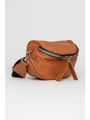 Jacquline Kadın Vücut Çanta Taba