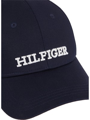 Tommy Hilfiger Lacivert Kadın Şapka Hılfıger Prep Cap