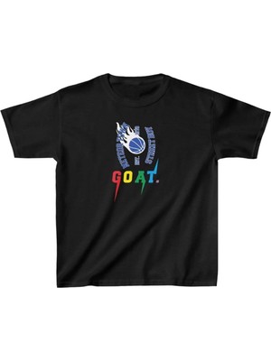 Tarz Yeri Çocuk Baskılı T-Shirt - Siyah