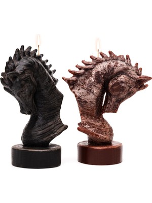 Dekoratif Arap Atı Mum