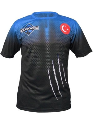 Dosmai Panther Power Dijital Baskılı Spor T-shirt Pst007