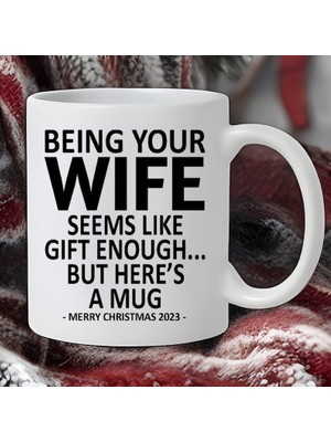 Bexdore Eşin Olmak Komik Hediye Gibi Görünüyor Yeterince Kupa, Kahve Kupa, Hediye, Ingilizce Kahve Kupa