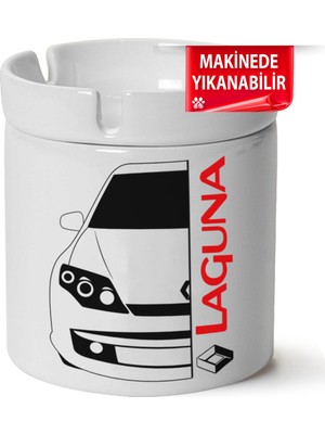 Laguna Baskılı Porselen At-Söndür Küllük (Kl-Otmbl-Rnlt)