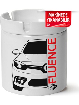 Fluence Baskılı Porselen At-Söndür Küllük (Kl-Otmbl-Rnlt)