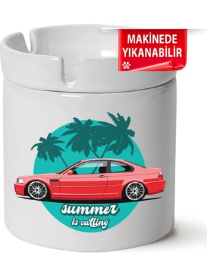 Çakılap Bmw E46 Baskılı Porselen At-Söndür Küllük (Kl-Otmbl-Bmw)