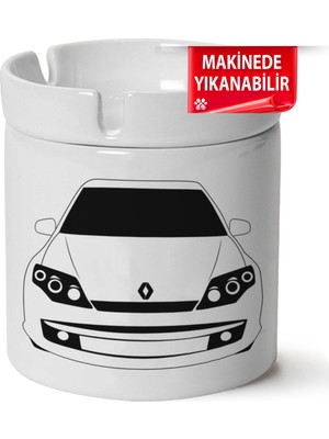 Laguna Baskılı Porselen At-Söndür Küllük (Kl-Otmbl-Rnlt)