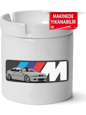 Çakılap Bmw E46 Baskılı Porselen At-Söndür Küllük (Kl-Otmbl-Bmw)