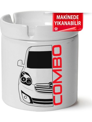 Opel Combo Baskılı Porselen At-Söndür Küllük (Kl-Otmbl-Opl)