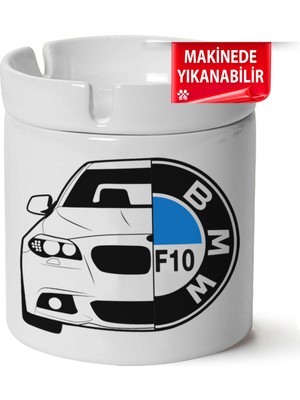 Çakılap Bmw F10 Baskılı Porselen At-Söndür Küllük (Kl-Otmbl-Bmw)