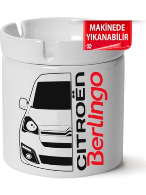 Çakılap Citroen Berlingo Baskılı Porselen At-Söndür Küllük (Kl-Otmbl-Ctrn)