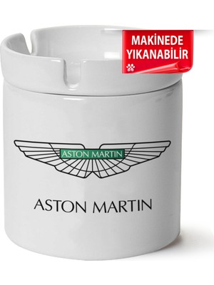 Çakılap Aston Martin  Baskılı Porselen At-Söndür Küllük (Kl-Otmbl-Am)