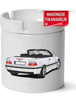 Çakılap Bmw E36 Baskılı Porselen At-Söndür Küllük (Kl-Otmbl-Bmw)