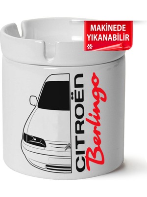 Çakılap Citroen Berlingo Baskılı Porselen At-Söndür Küllük (Kl-Otmbl-Ctrn)
