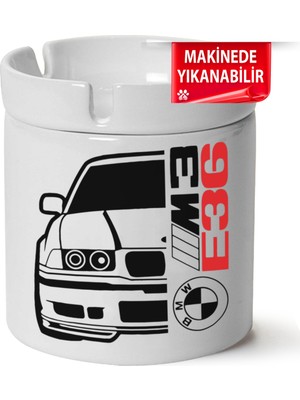 Çakılap Bmw E36 Baskılı Porselen At-Söndür Küllük (Kl-Otmbl-Bmw)