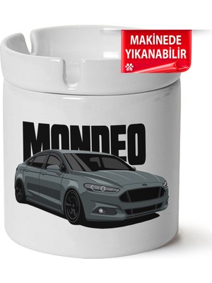 Çakılap Ford Mondeo Mk5 Baskılı Porselen At-Söndür Küllük (Kl-Otmbl-Frd)