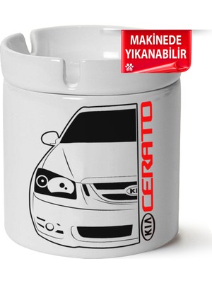 Çakılap Kia Ceratobaskılı Porselen At-Söndür Küllük (Kl-Otmbl-Kia)