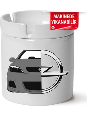 Çakılap Opel Astra G Baskılı Porselen At-Söndür Küllük (Kl-Otmbl-Opl)