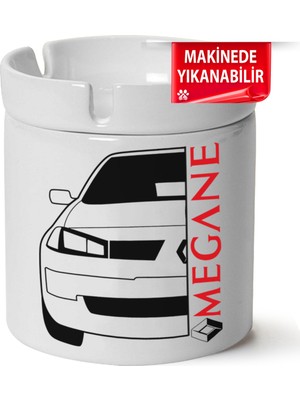 Megane 2 Baskılı Porselen At-Söndür Küllük (Kl-Otmbl-Rnlt)