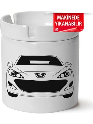 Çakılap Peugeot Rczbaskılı Porselen At-Söndür Küllük (Kl-Otmbl-Pgt)