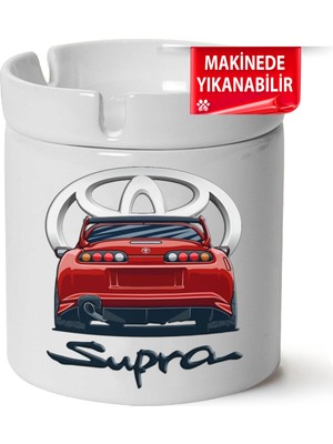 Toyota Supra Baskılı Porselen At-Söndür Küllük (Kl-Otmbl-Spr)