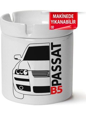 Çakılap Vw Passat B5 Baskılı Porselen At-Söndür Küllük (Kl-Otmbl-Vw)