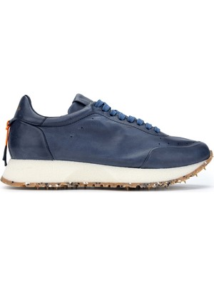 Barracuda Erkek  Deri Mavi Sneakers & Spor Ayakkabı 511 BU3354A Erk Ayk Y24 Frıda Marıne