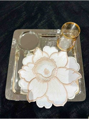 Nur Homing Lotus Kokteyl Peçete 6'lı Vizon