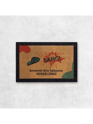 B Home Çerçeveli Paspas -Anneler Günü Bang