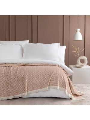 Yataş Nesta Çift Kişilik Yatak Örtüsü - Taba