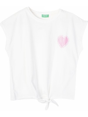 United Colors Of Benetton Kız Çocuk Tshirt BNT-G21272