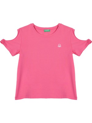 United Colors Of Benetton Kız Çocuk Tshirt BNT-G21303
