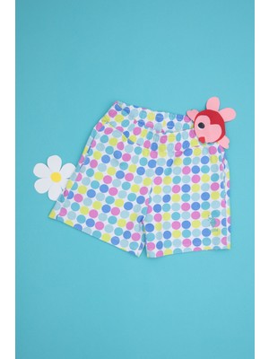 U.S. Polo Assn. Kız Çocuk Beyaz Şort (Örme) 50283324-VR013