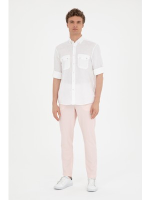 U.S. Polo Assn. Erkek Manolya Pantolon (Kanvas-Chino) 50263803-VR211
