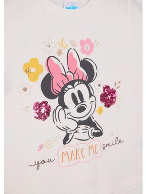 Minnie Mouse Lisanslı Kız Çocuk 2'li Takım MN21802