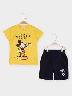 Mickey Mouse Lisanslı Erkek Çocuk 2'li  Takım MC21759