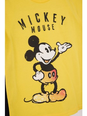 Mickey Mouse Lisanslı Erkek Çocuk 2'li  Takım MC21759