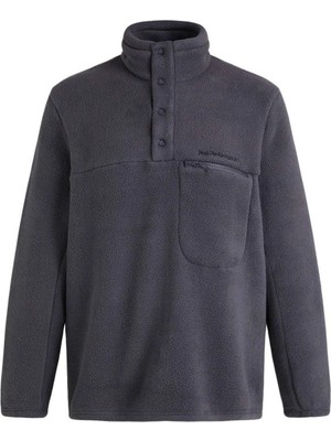 Peak Performance M Fleece Snap T-Neck