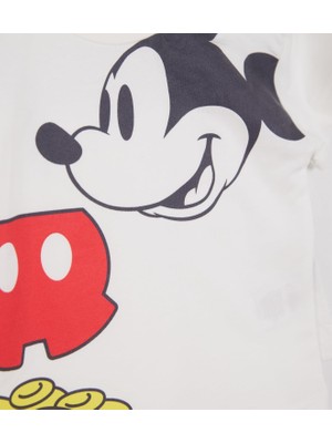 Mickey Mouse Lisanslı Erkek Bebek 2'li Takım MC21753