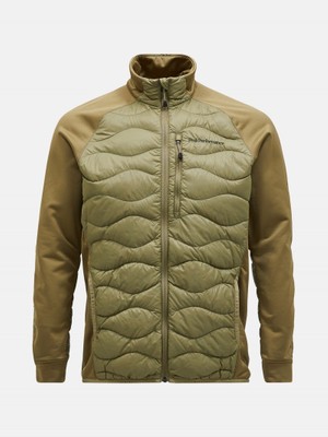 Peak Performance Helium Down Hybrid Erkek Kaz Tüyü Ceket Yeşil G79444040