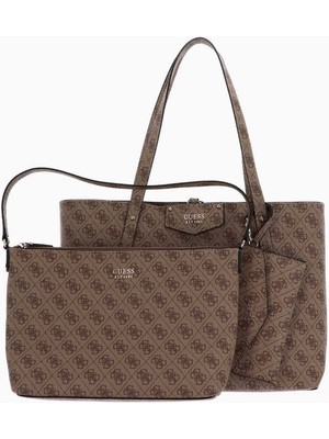 Guess Eco Brenton Omuz Çantası